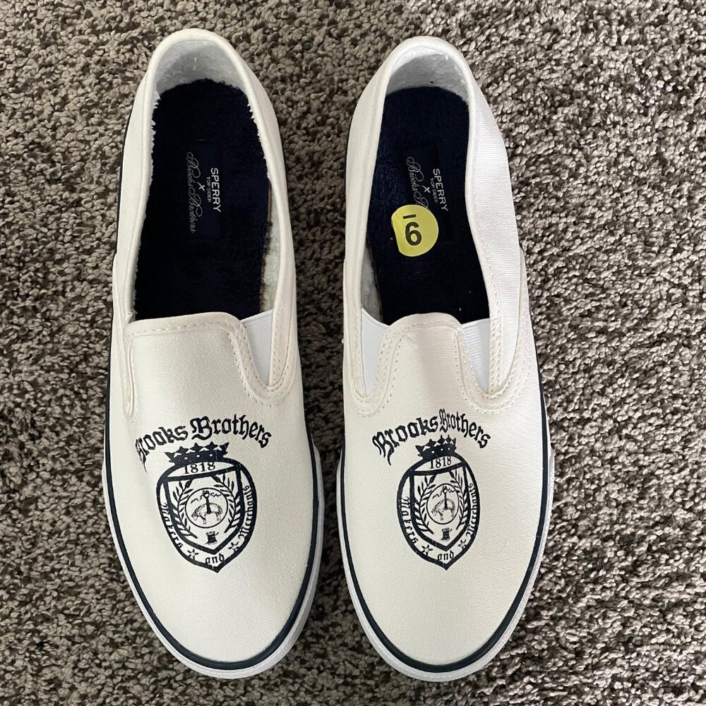 Brooks Brothers x Sperry Sneakers Men's Size 9